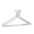 Hot selling cheap metal hanger colorful non-slip PE metal wire hanger